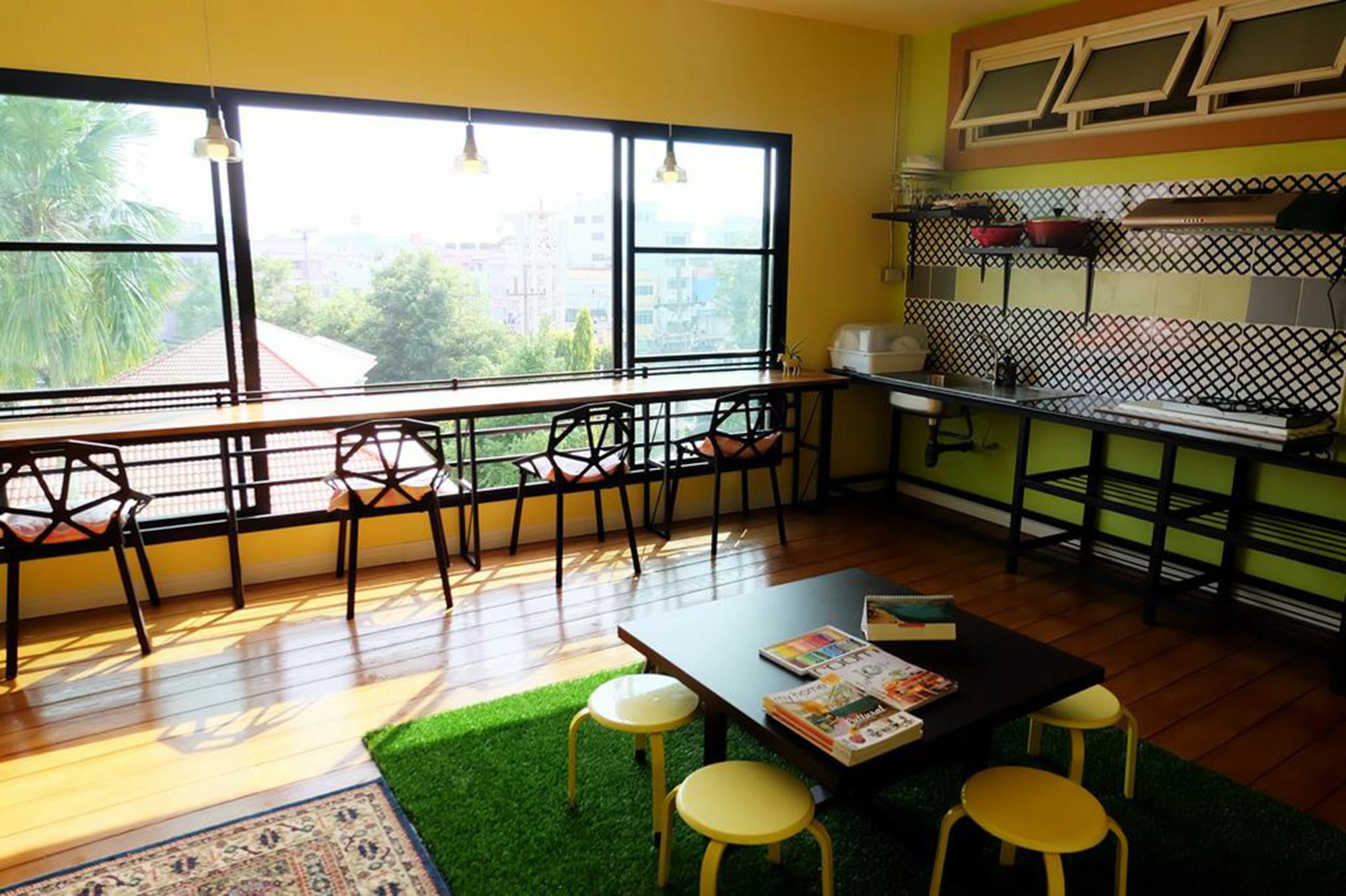 Green House At Trang Guesthouse Buitenkant foto